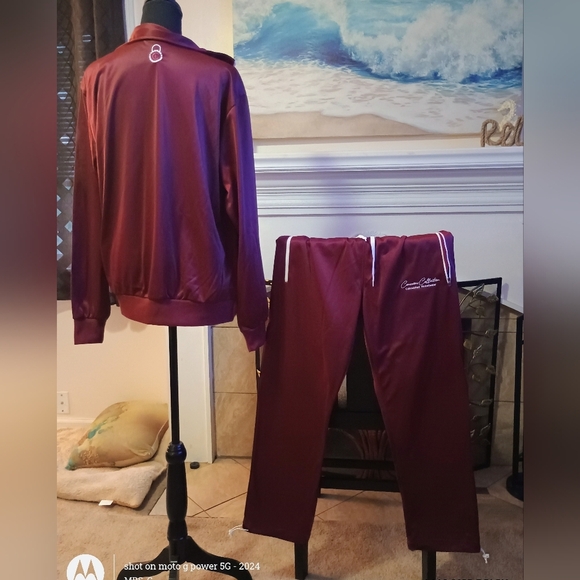 Conscious Collection Men's Two-piece Pants And Zip Up Designer New. Small - Picture 2 of 16